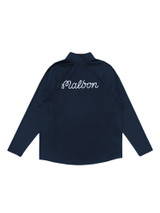 Malbon Performance Raglan Quarter Zip - Navy