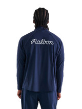 Malbon Performance Raglan Quarter Zip - Navy