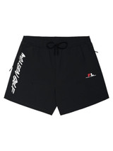 Malbon Performance Tag Tech Short - Black