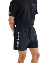 Malbon Performance Tag Tech Short - Black