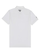 Malbon x Jasper Parnevik Single Pocket Mercerized Cotton Jersey Polo - White
