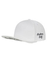 Malbon x Jesper Parnevik 5 Panel Hat - White
