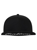 Malbon x Jesper Parnevik 5 Panel Hat - Black