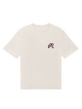 Malbon In Golf We Trust Short Sleeve Tee - Natural