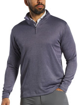 FootJoy Space Dye Dot Midlayer (Athletic Fit) - Purple Dusk/Black