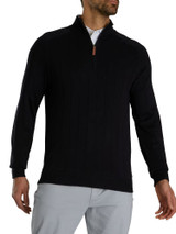 FootJoy Drop Needle Pullover - Black
