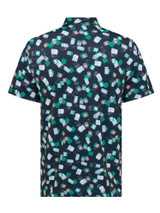 Original Penguin Pete's Travel Tags Caddy Polo - Black Iris