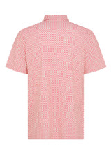 Original Penguin Pete's Bowtie Micro Print Polo - Murex Shell