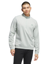 adidas Elevated 1/4-Zip Pullover - Wonder Silver