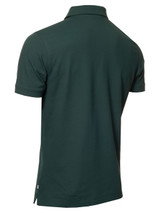 Calvin Klein Cotton Blend Quad Polo - Pine Green
