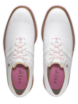 FootJoy Premiere Series ‘Spring Bloom’ Limited Edition Golf Shoes - White/Pink