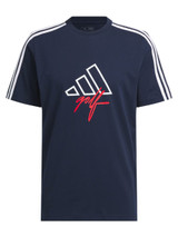 adidas Ultimate Graphic Tee - Collegiate Navy