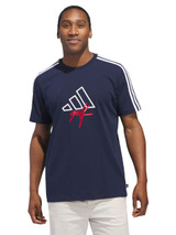 adidas Ultimate Graphic Tee - Collegiate Navy
