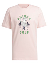 adidas Chip Deuces Graphic Tee - Sandy Pink