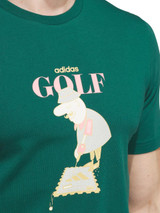 adidas Chip Deuces Graphic Tee - Collegiate Green