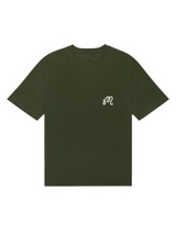 Malbon Gelato Stand Pocket T-Shirt - Cypress Green