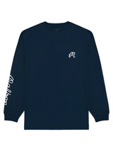 Malbon Gorse Long Sleeve Tee - Navy