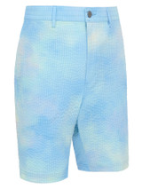 Original Penguin Tie Dye Seersucker 8-Inch Short - Cloisonne