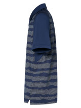 Oakley C1 Wave Length Stripe Polo - Abyss