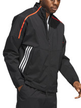 adidas Core Provisional Full-Zip Rain Jacket - Black