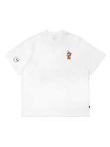 Malbon Evergreen Tiger Buckets Tee - White
