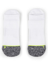 Payntr Golf Performance Tech No Show Tab Sock - White