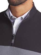 Puma Ripguard Hybrid 1/4 Zip - Slate Sky Heather/Puma Black