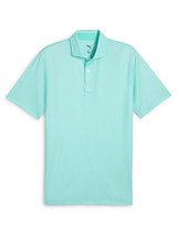 Puma MATTR Tile Polo - Aquatic/White Glow