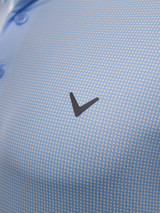 Callaway Pro Spin Gingham Polo (Relaxed Fit) - Open Air