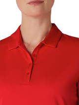Callaway Women's Tournament Polo - True Red