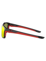 Oakley Mainlink Sunglasses - Polished Black w/ Prizm Ruby Polarised