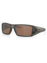 Oakley Heliostat Sunglasses - Matte Grey Smoke w/ Prizm Tungsten Polarised