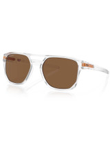 Oakley Latch Beta Sunglasses - Matte Clear w/ Prizm Bronze