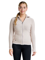 Nivo Women's Mona Full Zip Cardigan - Cement