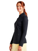 Nivo Women's London Full Zip Cardigan - Black