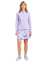 Nivo Women's London Full Zip Cardigan - Lavender
