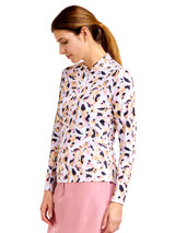 Nivo W Lolita Long Sleeve Livcool Mock - Cosmetic Pink