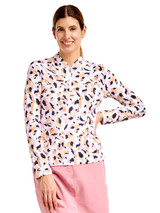 Nivo W Lolita Long Sleeve Livcool Mock - Cosmetic Pink