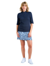 Nivo W Noa II Short Sleeve Mock - Navy