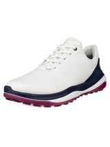 Ecco M LT1 Golf Shoes - White/Marine