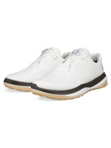 Ecco M LT1 Boa Golf Shoes - White/Tarmac
