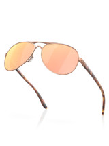 Oakley Feedback Sunglasses - Satin Rose Gold w/ Prizm Rose Gold