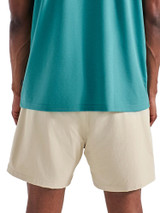 Malbon Two Man Scramble Scooter Short - Light Khaki