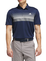 adidas Performance Allover Print Polo Shirt - Collegiate Navy