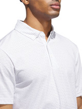adidas Go-to Rise Print Polo Shirt - White