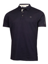 Calvin Klein Cotton Blend Uni Polo - Navy