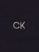 Calvin Klein Cotton Blend Uni Polo - Navy