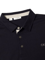 Calvin Klein Cotton Blend Uni Polo - Navy