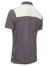 Calvin Klein Baltimore Colour Block Polo - Charcoal/Silver