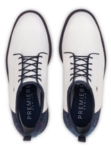 FootJoy Premiere Series Harris Tweed Field Limited Golf Shoes - White/Navy